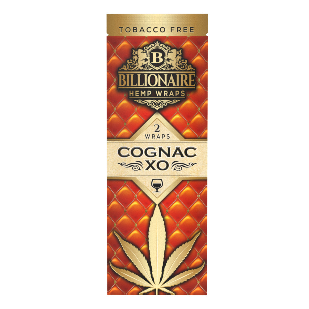 Billionaire Hemp Wraps Cognac XO 2ct