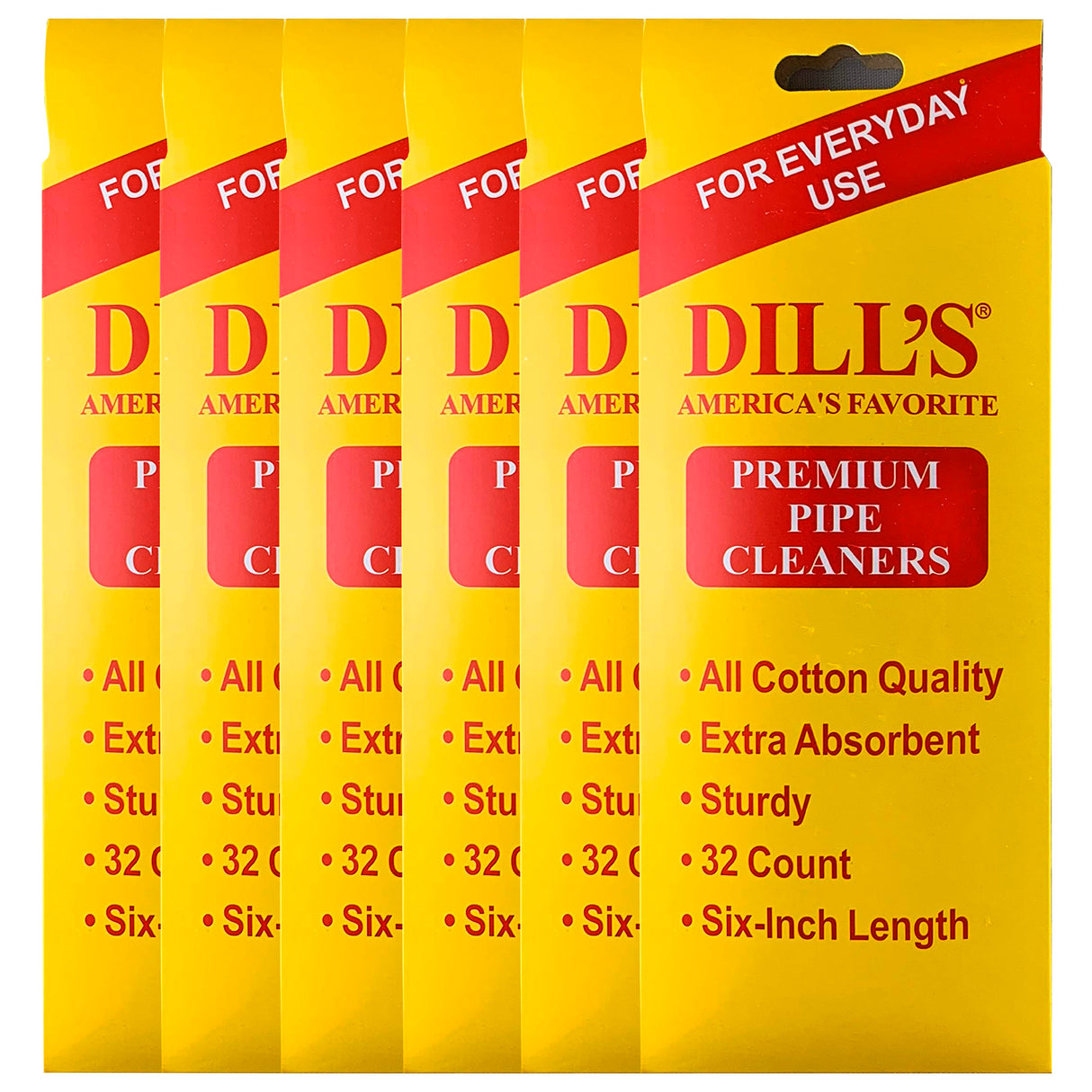 Dill's Pipe Cleaner Soft Bristle 32ct