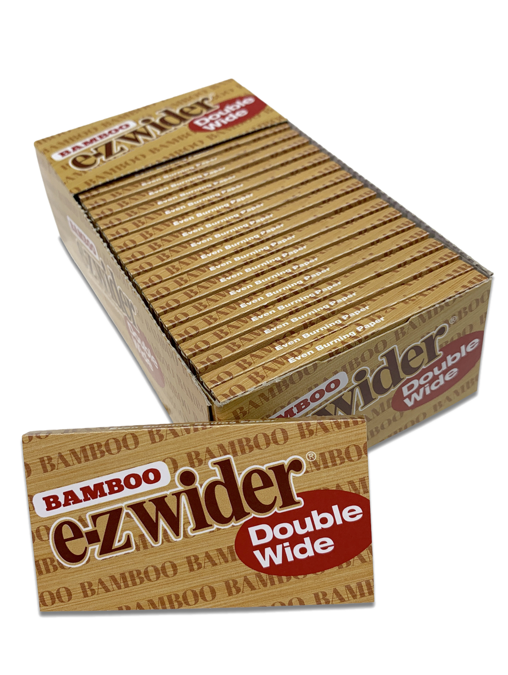 E-Z Wider Rolling Papers Bamboo Double Wide (24 Leaves)