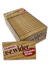 E-Z Wider Rolling Papers Bamboo Double Wide (24 Leaves)