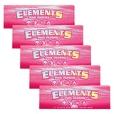 Elements Pink Rolling Papers 1 1/4 (50 leaves)