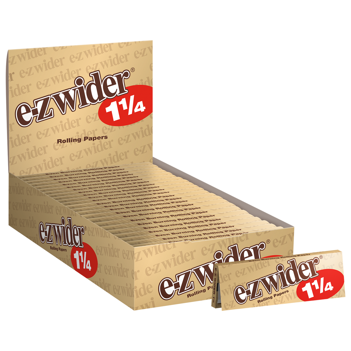 E-Z Wider Rolling Papers Gold 1 1/4 (24 Leaves)