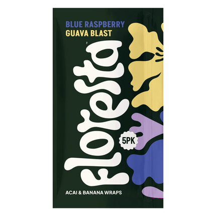 Floresta Acai Wraps Blue Raspberry Guava Blast