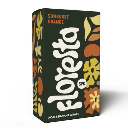 Floresta Acai Wraps Sunburst Orange