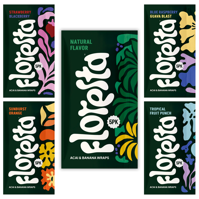 Floresta Acai Wraps Variety Pack