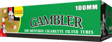 Gambler Cigarette Tubes Menthol 100mm 200ct