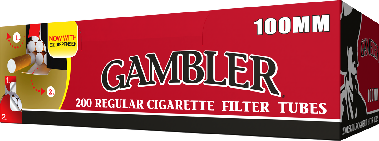 Gambler Cigarette Tubes Full Flavor 100mm 200ct