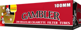 Gambler Cigarette Tubes Full Flavor 100mm 200ct