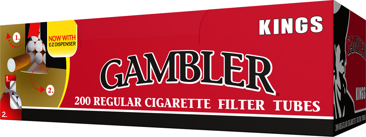 Gambler Cigarette Tubes Full Flavor King Size 200ct