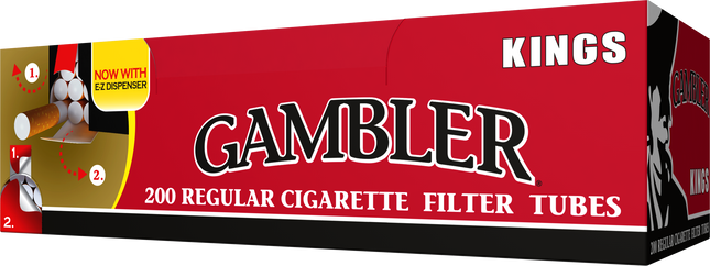 Gambler Tubes Full Flavor King Size 200ct