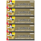 Gambler Cigarette Tubes Gold (Light) King Size 200 Count