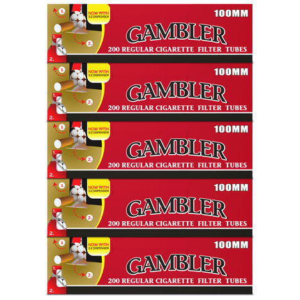 Gambler Cigarette Tubes Full Flavor 100mm 200ct