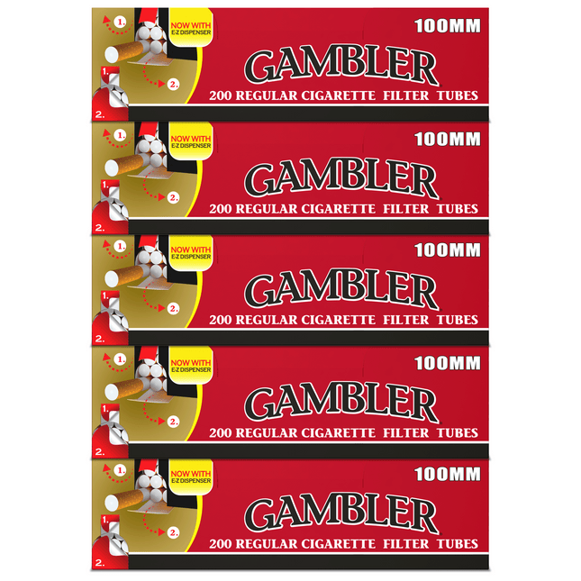 Gambler Cigarette Tubes Full Flavor 100mm 200ct