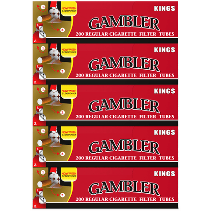 Gambler Cigarette Tubes Full Flavor King Size 200ct