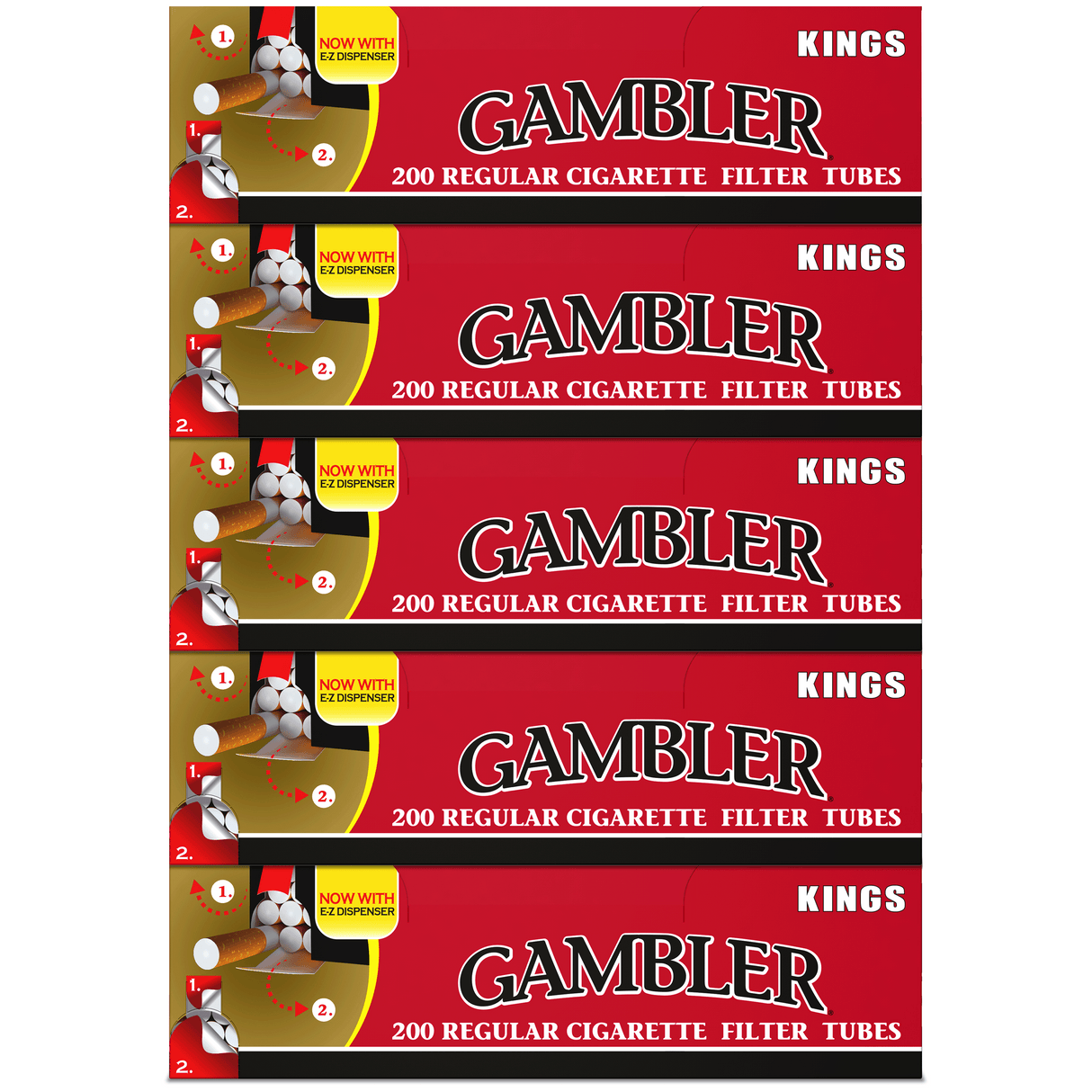 Gambler Cigarette Tubes Full Flavor King Size 200ct