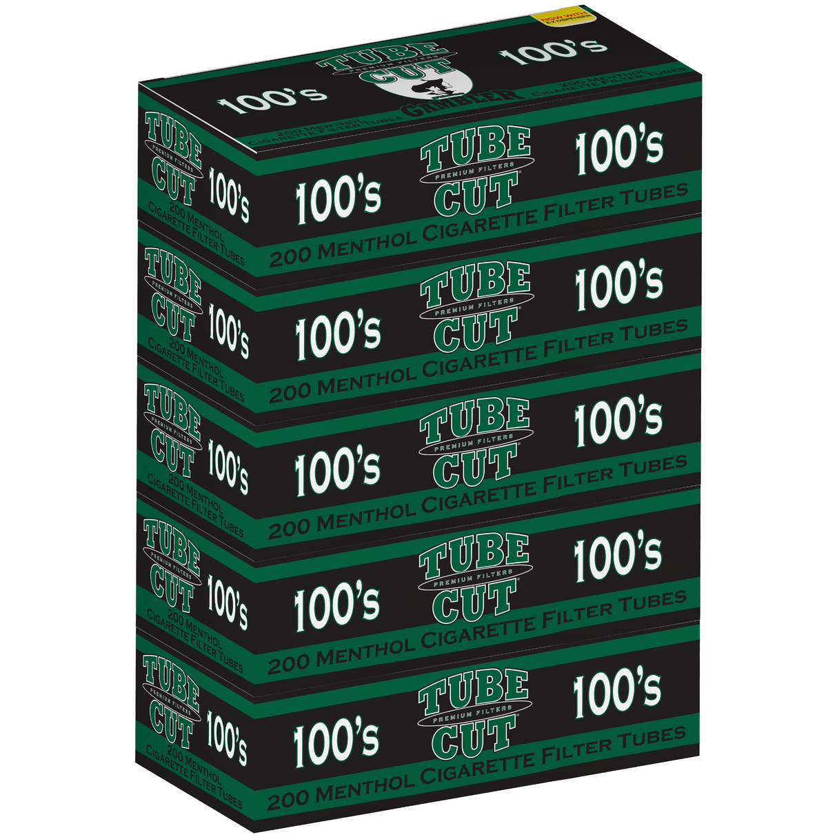 Gambler Tube Cut Cigarette Tubes Menthol 100mm