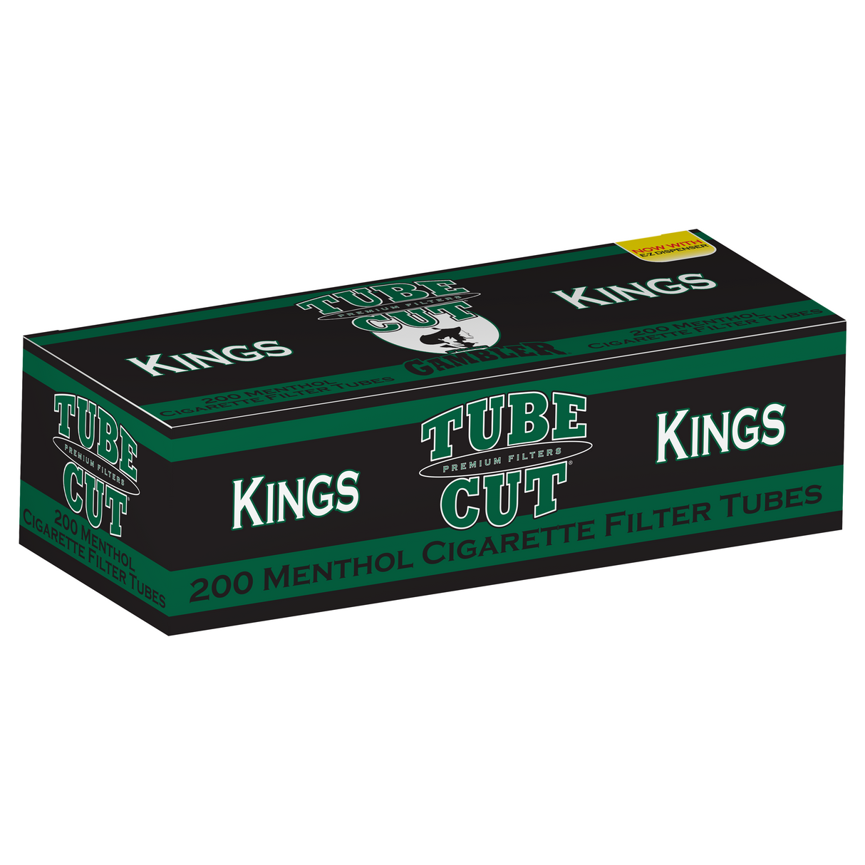 Gambler Tube Cut Cigarette Tubes Menthol King Size