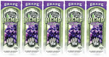 Blunt Wrap Hemp Wraps Grape (4 Wraps per Pouch)