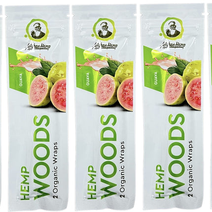 Afghan Hemp Wraps Hemp Woods Guava (2 Wraps Per Pouch)