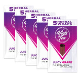 High Tea Herbal Wraps Juicy Grape (5 Wraps Per Pouch)