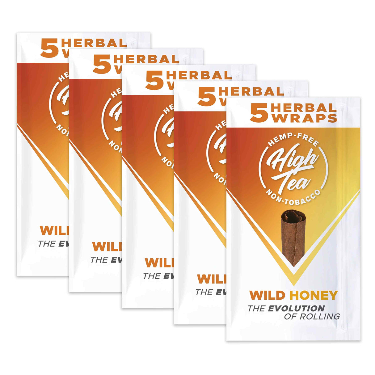 High Tea Herbal Wraps Wild Honey (5 Wraps Per Pouch)