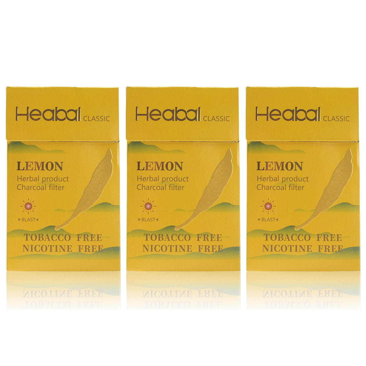 Heabal Herbal Cigarettes Lemon 20ct (1)