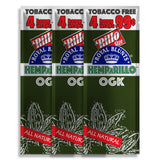 Hemparillo Hemp Wraps OGK (4 Wraps Per Pouch)