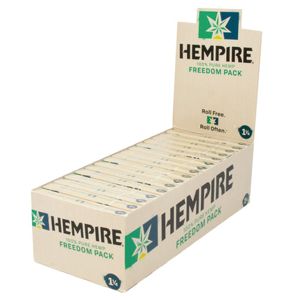 Hempire Rolling Papers with Tips 1 1/4 (50 Leaves)