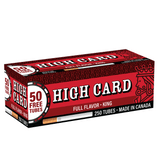 High Card Tubes Full Flavor King Size