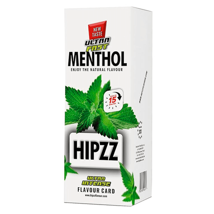 Hipzz Flavor Cards Menthol Ultra Fast