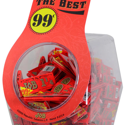JOB Rolling Papers Orange 1 1/4 Pre-Priced Bowl (100 Booklets)
