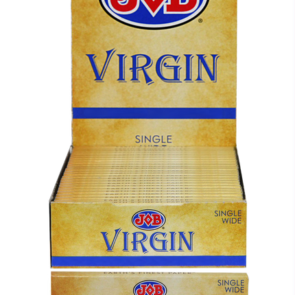 JOB Rolling Papers Virgin Single Wide (50 Leaves)