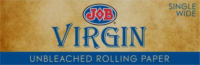 JOB Rolling Papers Virgin Single Wide (50 Leaves)