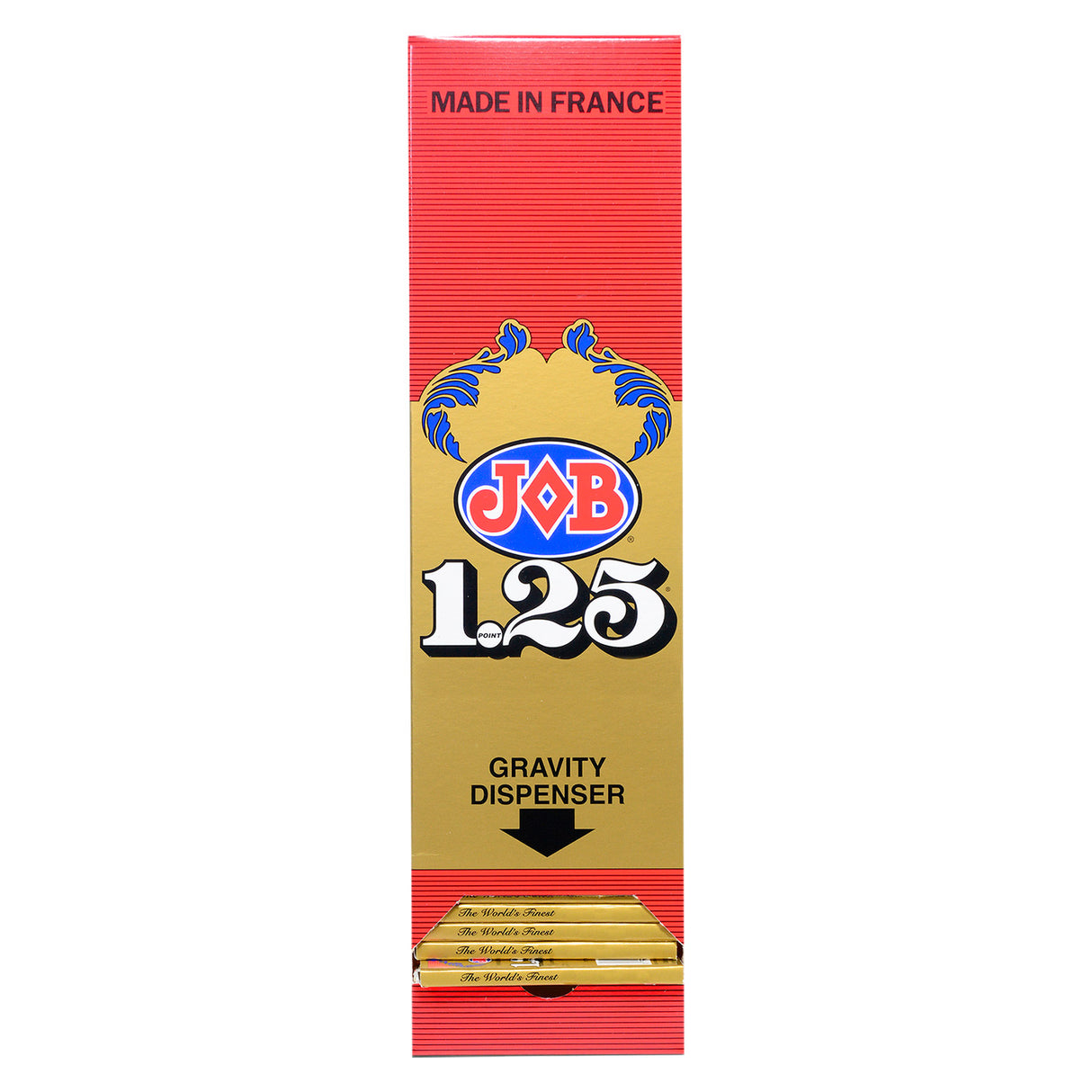 JOB Rolling Papers Gold 1.25 Bulk Displays (24 Leaves)