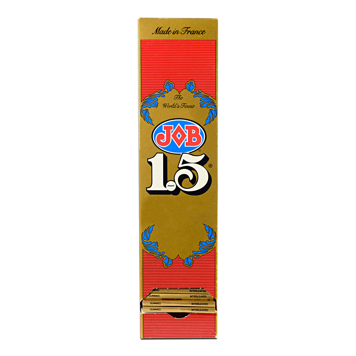JOB Rolling Papers Gold 1.5 Bulk Displays (24 Leaves)