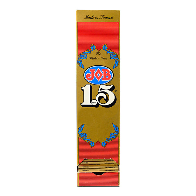 JOB Rolling Papers Gold 1.5 Bulk Displays (24 Leaves)