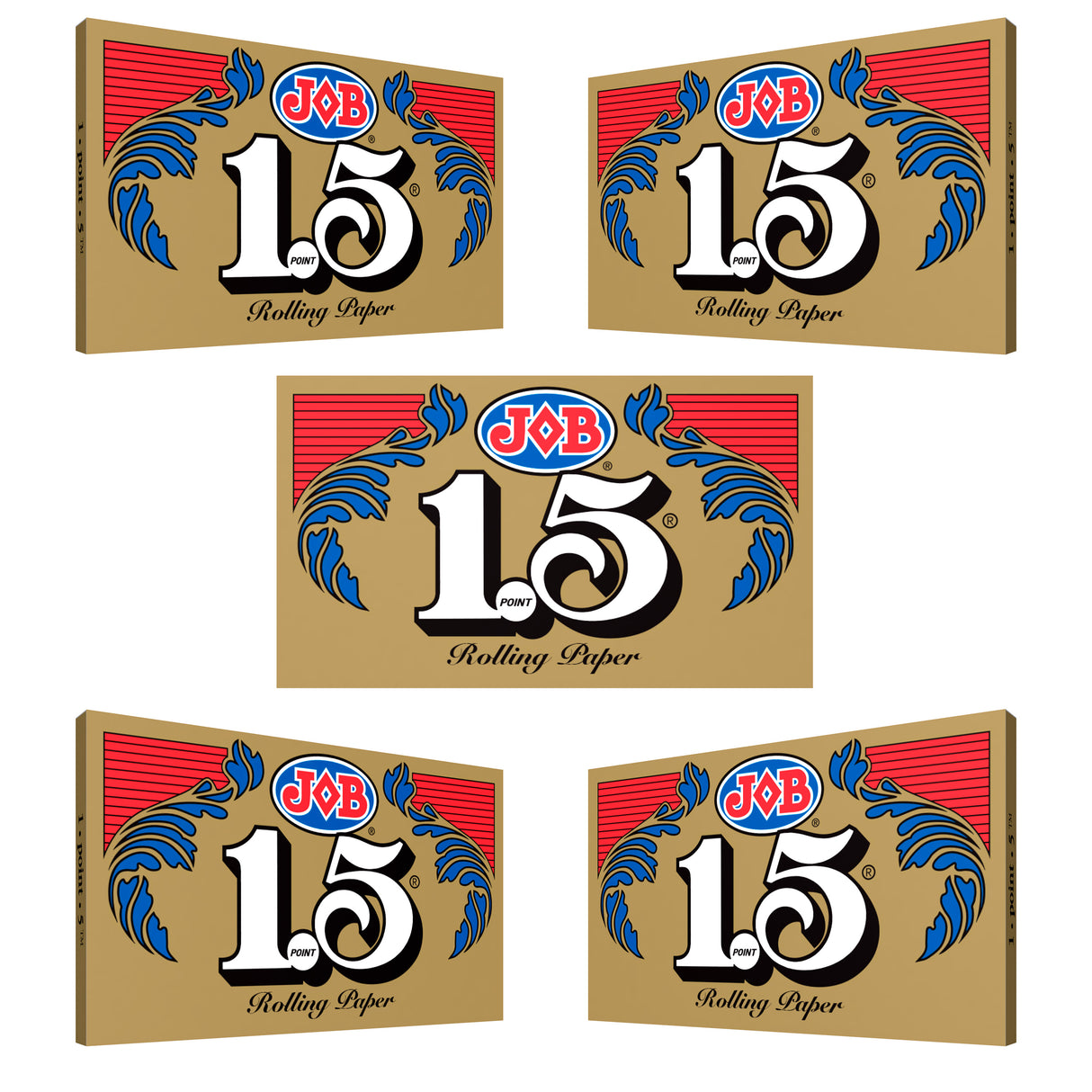 JOB Rolling Papers Gold 1.5 (24 Leaves)