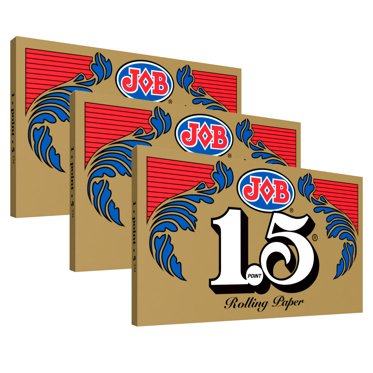 JOB Rolling Papers Gold 1.5 (24 Leaves)