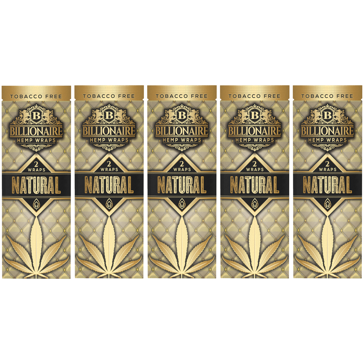 Billionaire Hemp Wraps Natural 2ct
