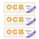 OCB Rolling Papers Sophistique with Tips 1 1/4 (50 Leaves)