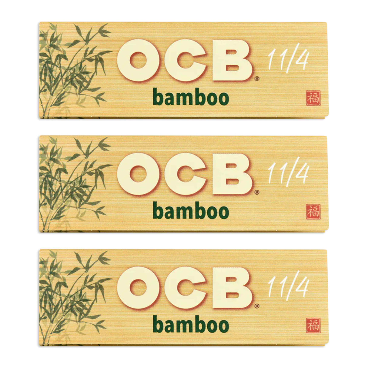 OCB Rolling Papers Bamboo 1 1/4 (50 Leaves)