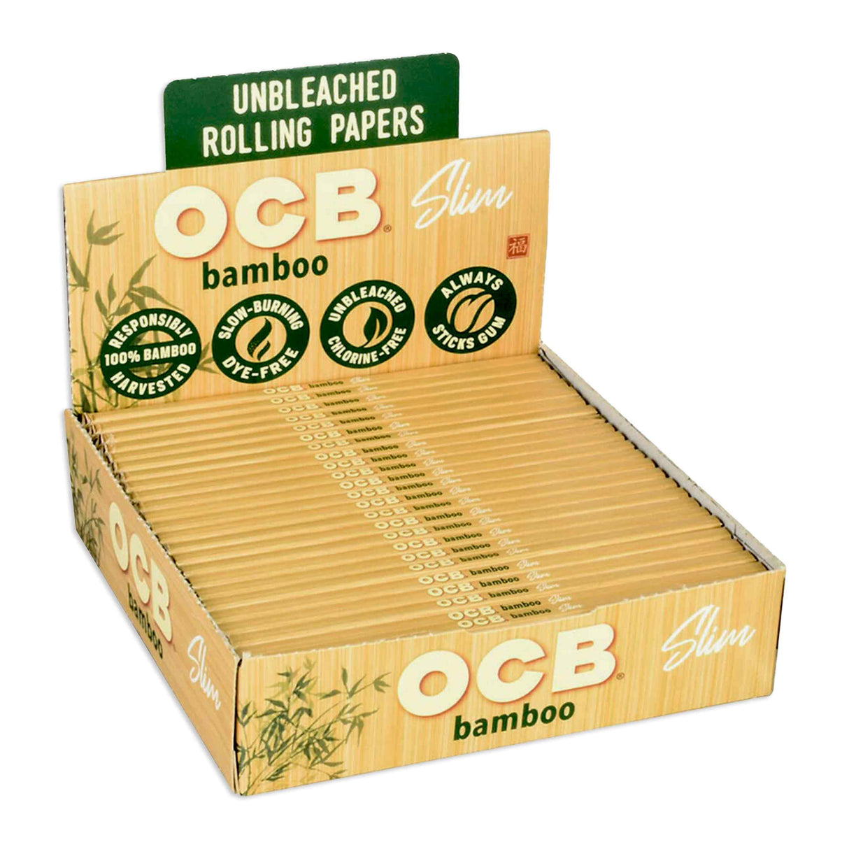 OCB Rolling Papers Bamboo King Size (32 Leaves)