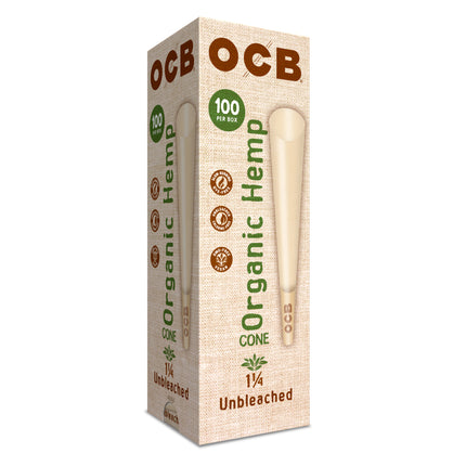 OCB Cone Tower Organic Hemp 1 1/4