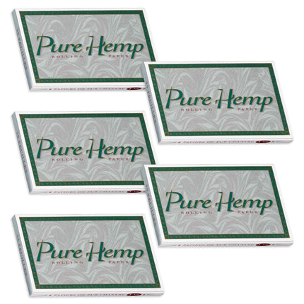 Pure Hemp Rolling Papers Classic 1 1/2 Size (33 Leaves)