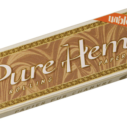 Pure Hemp Rolling Papers Unbleached 1 1/4 Size (50 leaves)