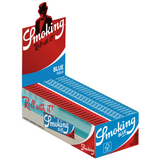 Smoking Brand Rolling Papers Blue Single Wide (60 Leaves)