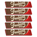 Smoking Brand Rolling Papers Brown King Size (33 Leaves)