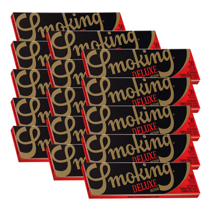 Smoking Brand Rolling Papers Deluxe 1 1/4 Size (50 leaves)