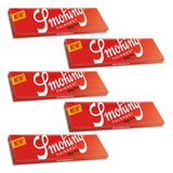 Smoking Brand Rolling Papers Thinnest Red King Size (33 Leaves)