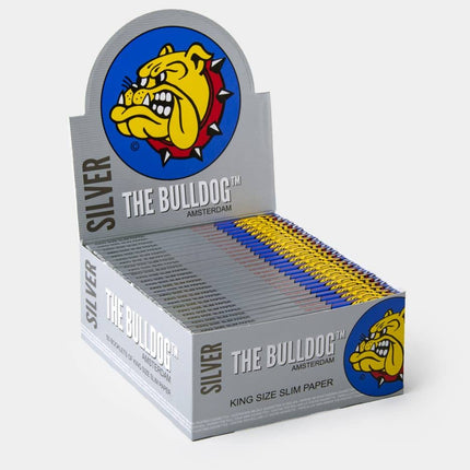 Bulldog Rolling Papers Silver King Size 110mm (32 Leaves)